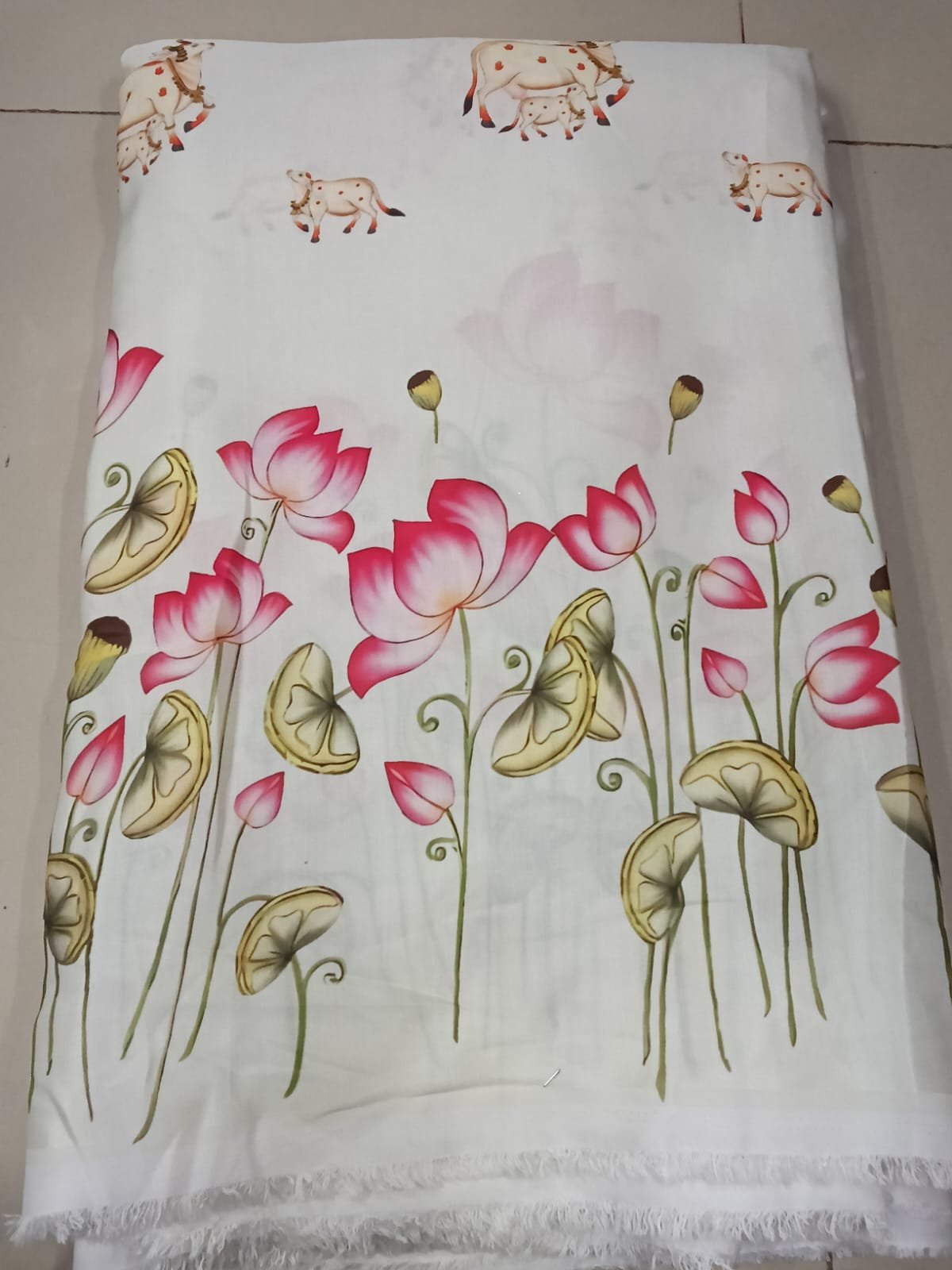 Modal Satin Digital Print